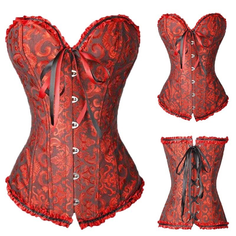 Lace Women Corset Body Sculpting Clothes