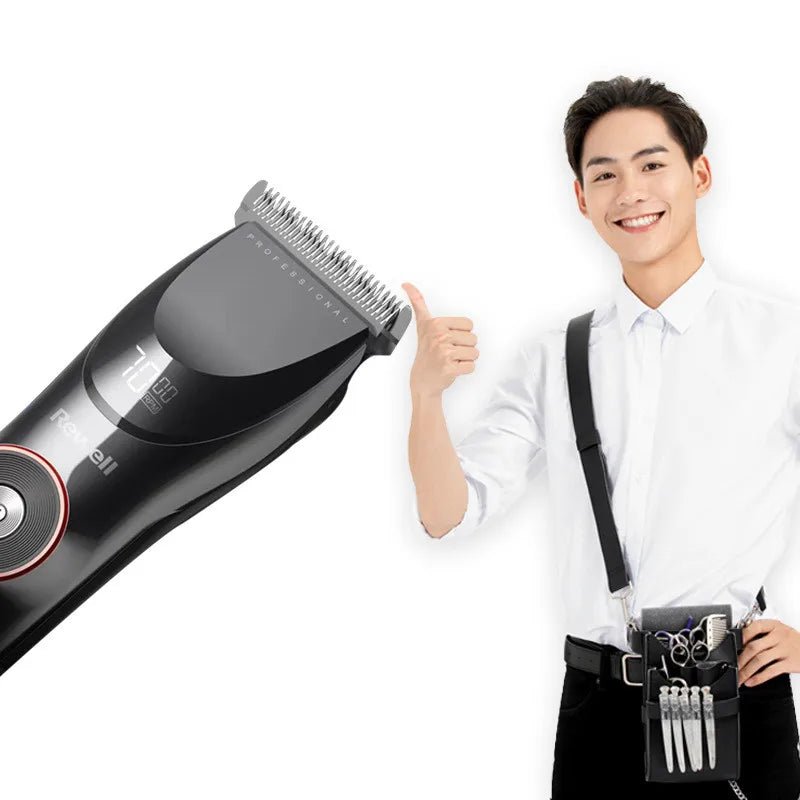 Hair Clipper Salon Professional Electric Scissors Barber Hairdressing Tools Rechargeable Trimmer Lithium Battery 3500 mAh 10H