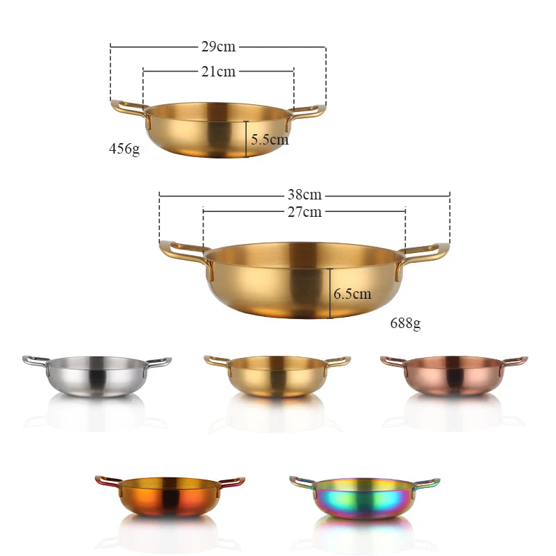 Stainless Steel Soup Pot Thickened Noodles Pot Kitchen Utensils Pots and Pans Single-Layer Cookware Soup Noodle Sea Food Pots