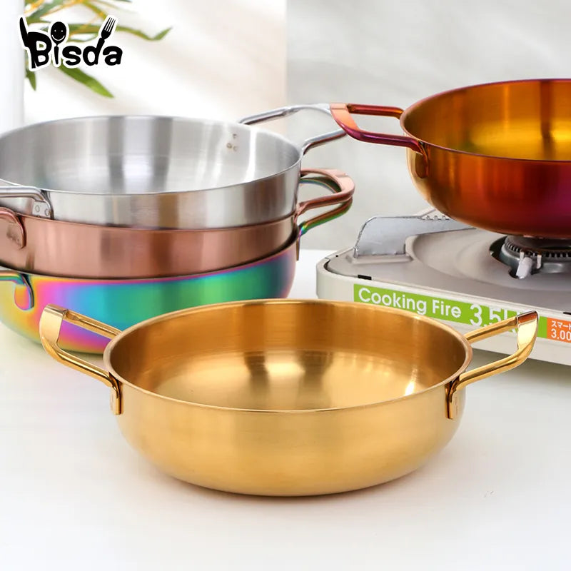 Stainless Steel Soup Pot Thickened Noodles Pot Kitchen Utensils Pots and Pans Single-Layer Cookware Soup Noodle Sea Food Pots