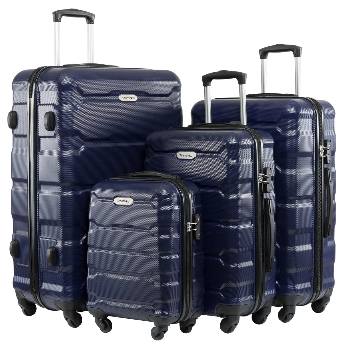 Luggage Sets 4 pieces 18/22/26/30 inch Suitcase Large Capacity Travel Bag Suitcases on Wheels Bag Password Trolley Luggage