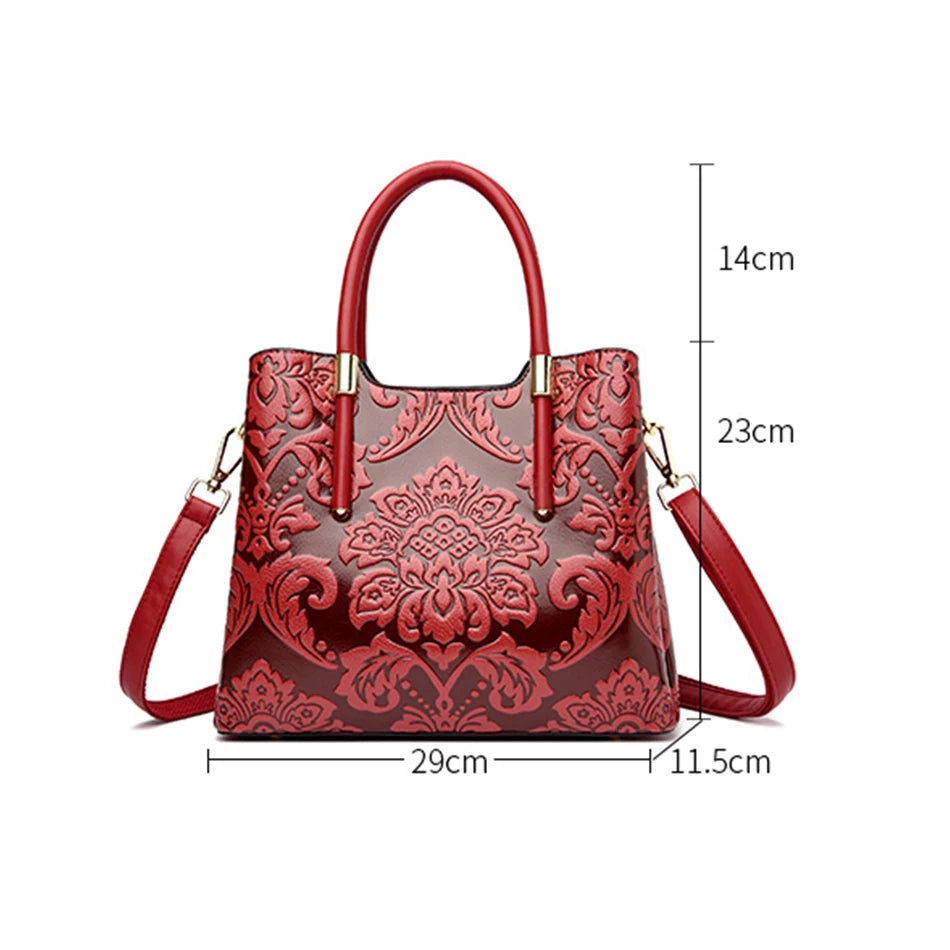Fashion New High Quality Crossbody Bags Female Tote Bag Ladies Purses and Handbags Luxury Designers Pu Leather Shoulder Bags Sac