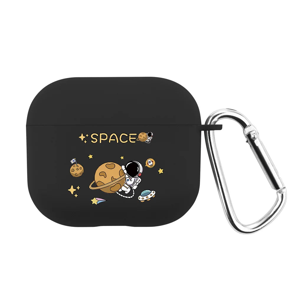 Astronaut Case for AirPods 3 Case for AirPods Pro 2 1 USB C Cover Moon Earphone Funda for Airpod pro 2 3 Case Air Pods Pro Coque