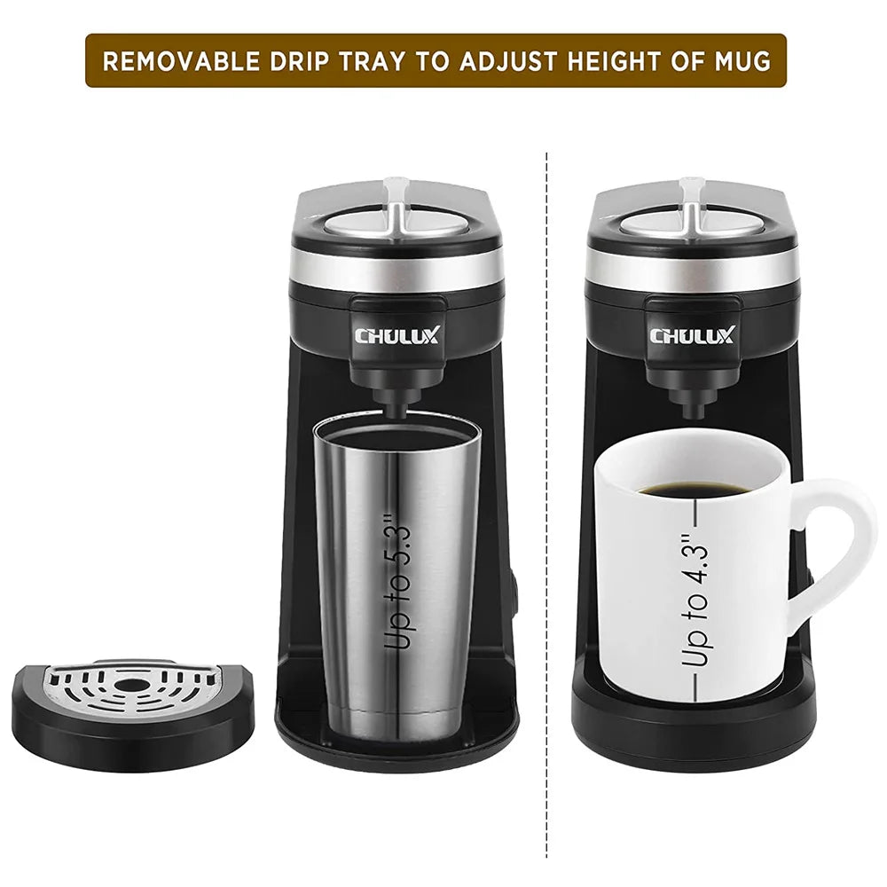 Portable K-Cup Coffee Machine Maker Capsule Coffee Maker Espresso Cafetera Universal Superautomatic Capsule Coffee Brewer