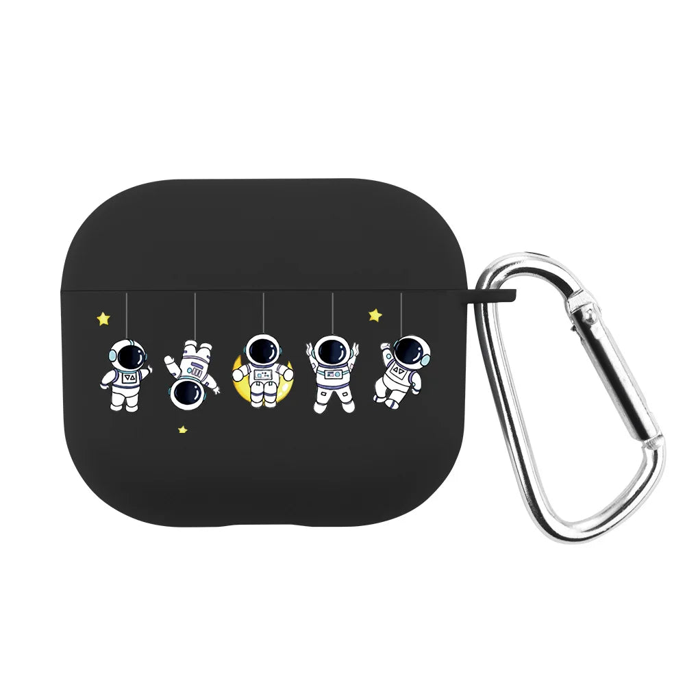 Astronaut Case for AirPods 3 Case for AirPods Pro 2 1 USB C Cover Moon Earphone Funda for Airpod pro 2 3 Case Air Pods Pro Coque
