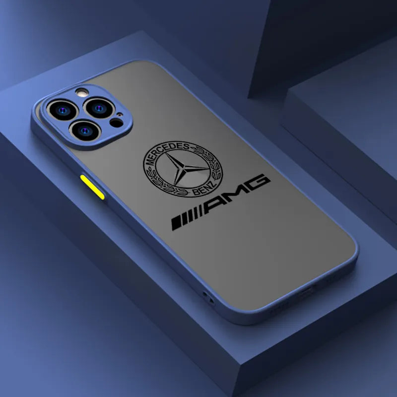 AMG-Dark LOGO Phone Case For Apple iPhone 15 14 13 12 11
