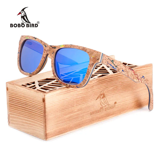 BOBO BIRD Brand luxury Wood Sunglasses for Women and Men