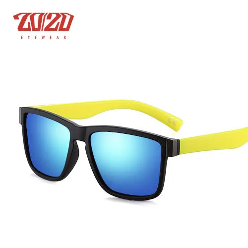 20/20 Classic Polarized Sunglasses Men Glasses Driving Coating Black Frame Fishing Driving Eyewear Male Sun Glasses PL278