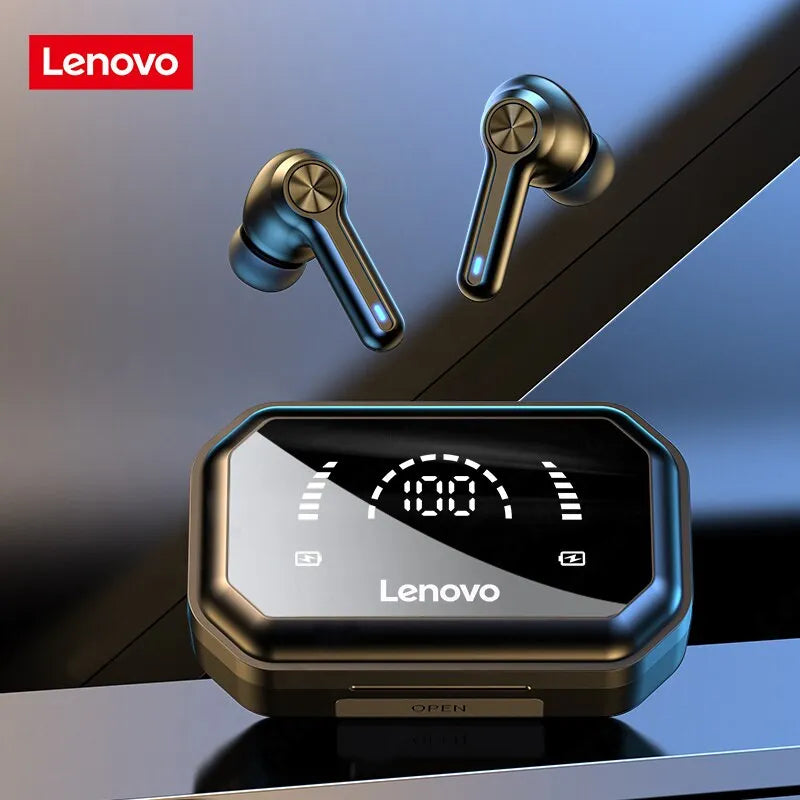 Lenovo LP3 Pro Earphones TWS Bluetooth 5.0 Wireless HIFI Music Headset Display 1200mAh Battery Headphones Gaming Earbuds