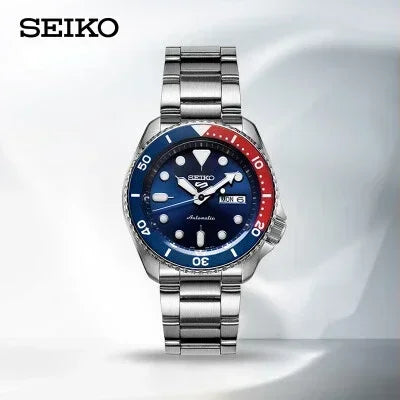 For Original 2023 New Seiko 5 Watch Men's Automatic Mechanical Watches Waterproof Steel Belt Men's Watch Fashion & Casual Watch