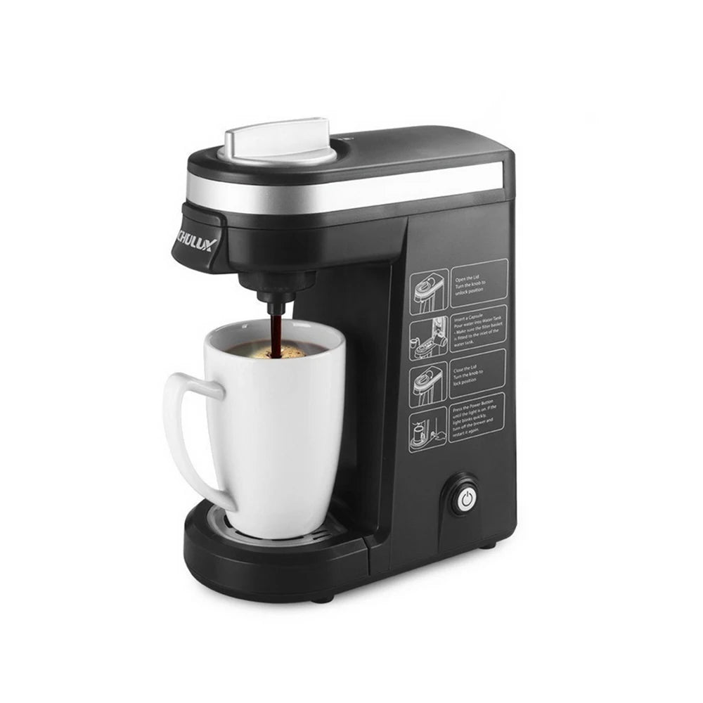 QF-CM801 American Kcup Capsule Coffee Machine Household 800W Single Cup Coffee Machine for Hotel 220V/50HZ